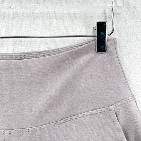 ATHLETA Pants Womens Small Light Gray Seasoft Wide Crop Tinsel Athletic Workout - Picture 10 of 16